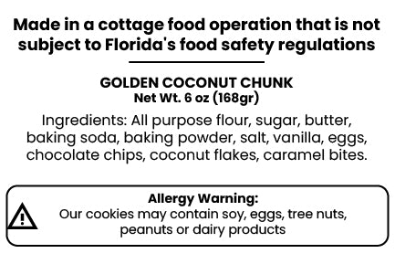 Golden Coconut Chunk